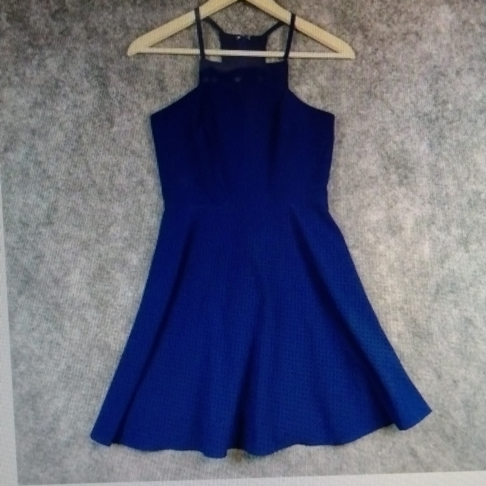 Lulus Blue Halter Dress